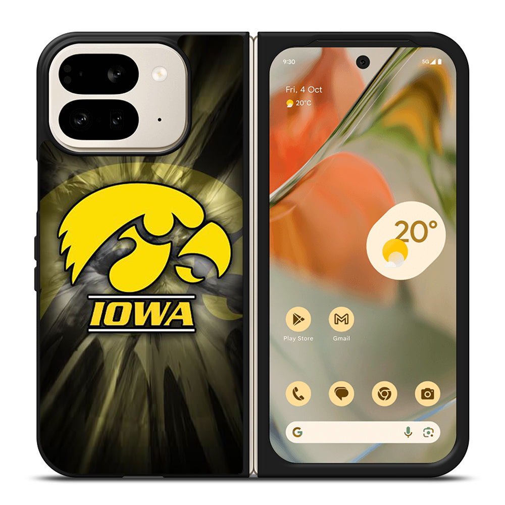 IOWA HAWKEYES SYMBOL Google Pixel 9 Pro Fold Case Cover