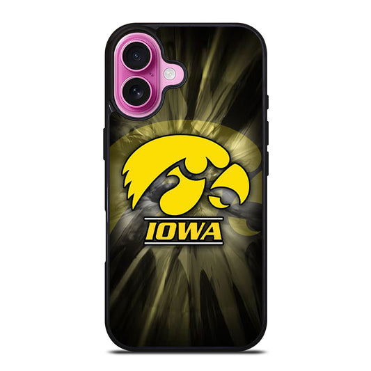 IOWA HAWKEYES SYMBOL iPhone 16 Plus Case Cover