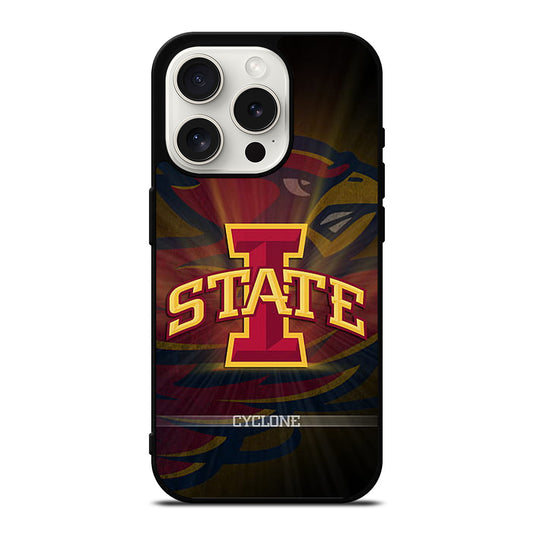 IOWA STATE CYCLONES ICON iPhone 15 Pro Case Cover