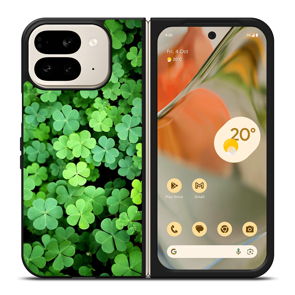 IRISH SHAMROCK CLOVER FLOWER 1 Google Pixel 9 Pro Fold Case Cover