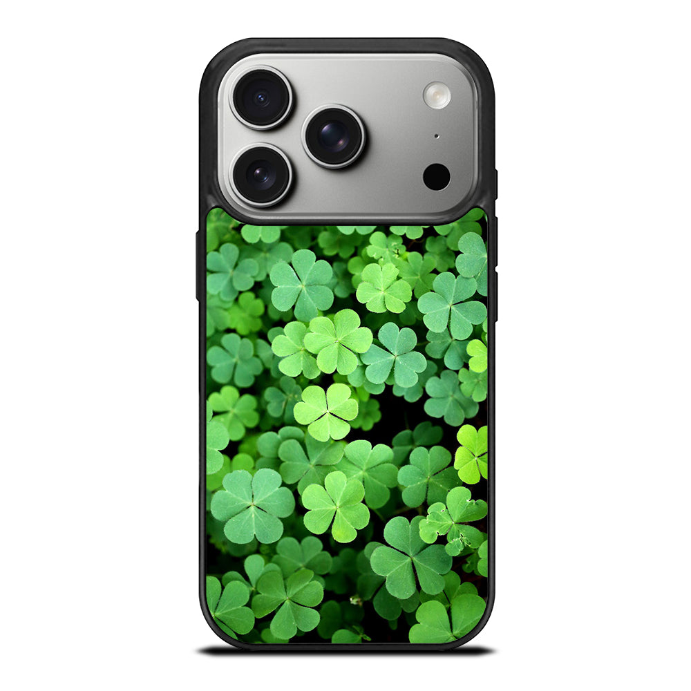 IRISH SHAMROCK CLOVER FLOWER 1 iPhone 17 Pro Case Cover