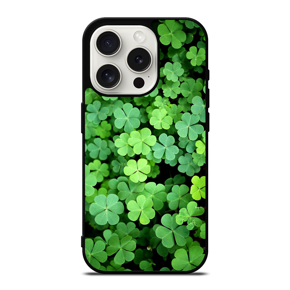 IRISH SHAMROCK CLOVER FLOWER 1 iPhone 15 Pro Case Cover