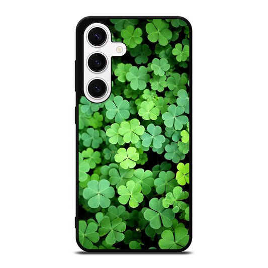 IRISH SHAMROCK CLOVER FLOWER 1 Samsung Galaxy S24 Case Cover