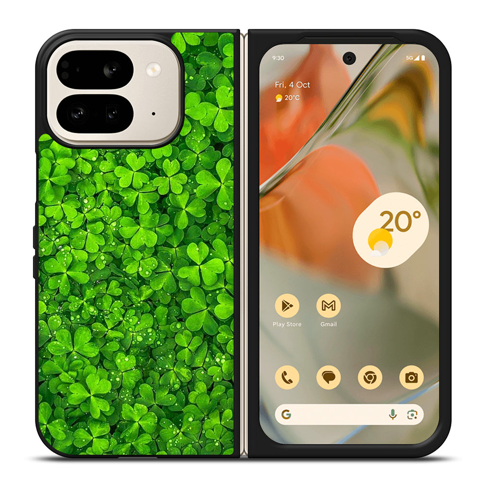 IRISH SHAMROCK CLOVER FLOWER 2 Google Pixel 9 Pro Fold Case Cover