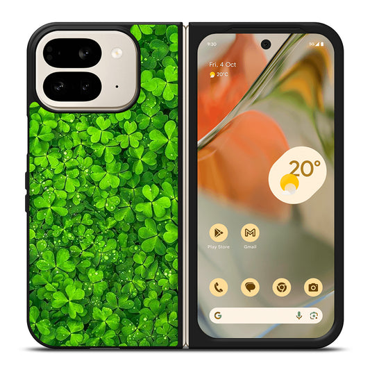 IRISH SHAMROCK CLOVER FLOWER 2 Google Pixel 9 Pro Fold Case Cover