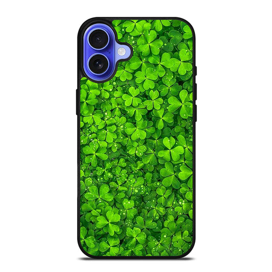 IRISH SHAMROCK CLOVER FLOWER 2 iPhone 16 Case Cover