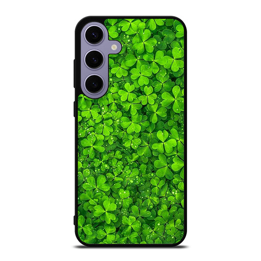 IRISH SHAMROCK CLOVER FLOWER 2 Samsung Galaxy S24 Plus Case Cover