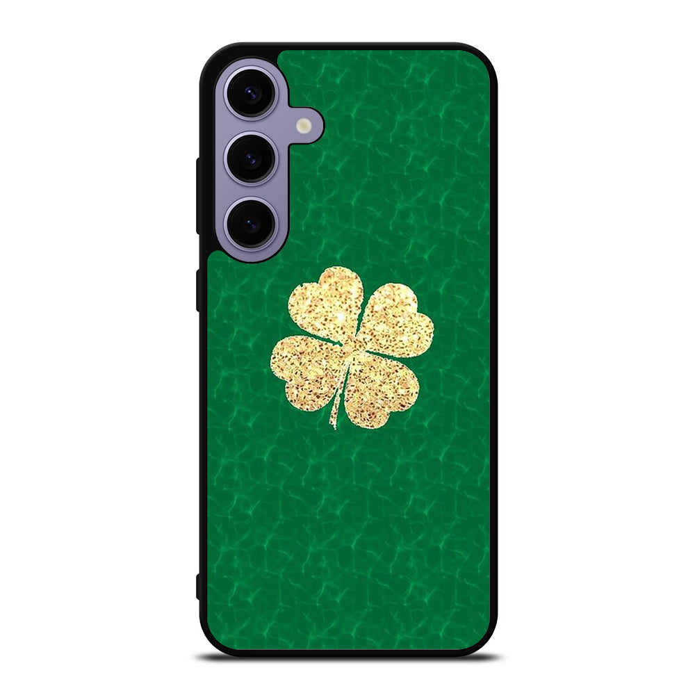 IRISH SHAMROCK CLOVER FLOWER 3 Samsung Galaxy S24 Plus Case Cover