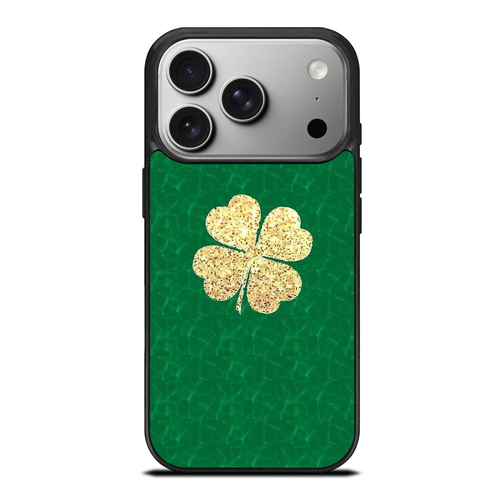 IRISH SHAMROCK CLOVER FLOWER 3 iPhone 17 Pro Case Cover