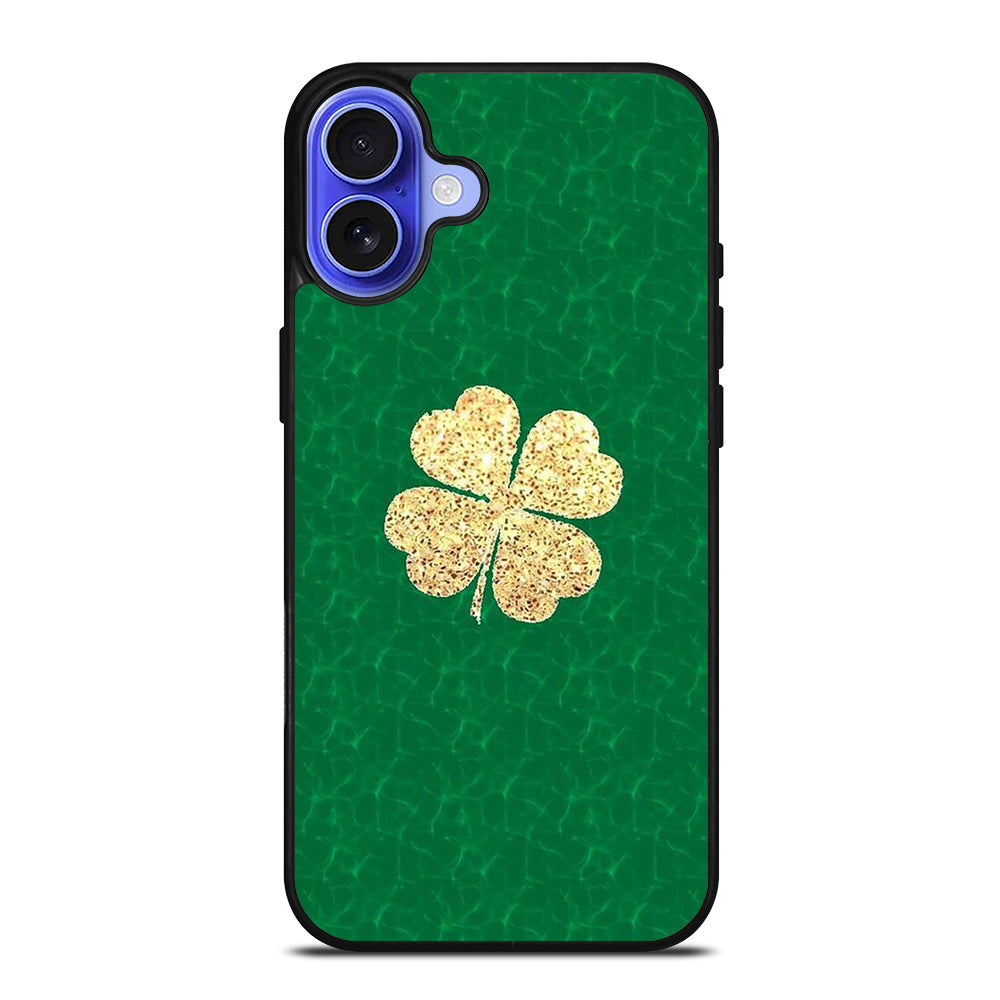 IRISH SHAMROCK CLOVER FLOWER 3 iPhone 16 Case Cover