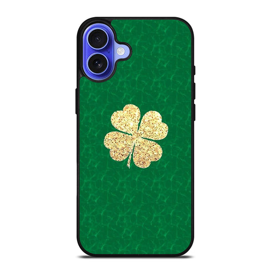 IRISH SHAMROCK CLOVER FLOWER 3 iPhone 16 Case Cover