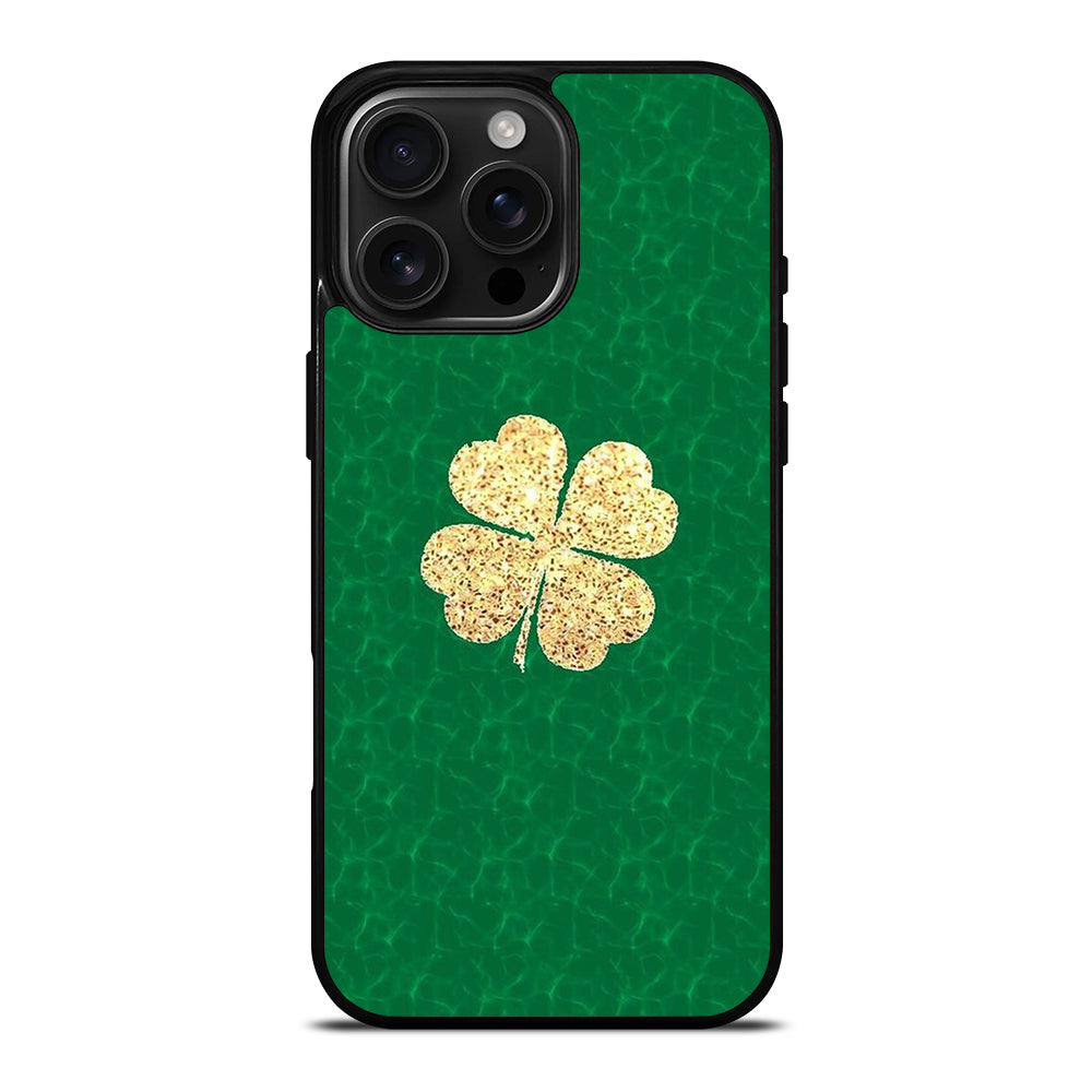 IRISH SHAMROCK CLOVER FLOWER 3 iPhone 16 Pro Max Case Cover