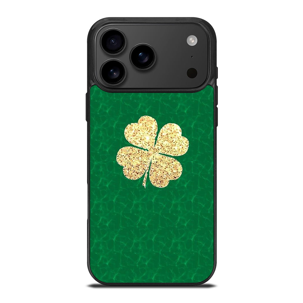 IRISH SHAMROCK CLOVER FLOWER 3 iPhone 17 Pro Max Case Cover