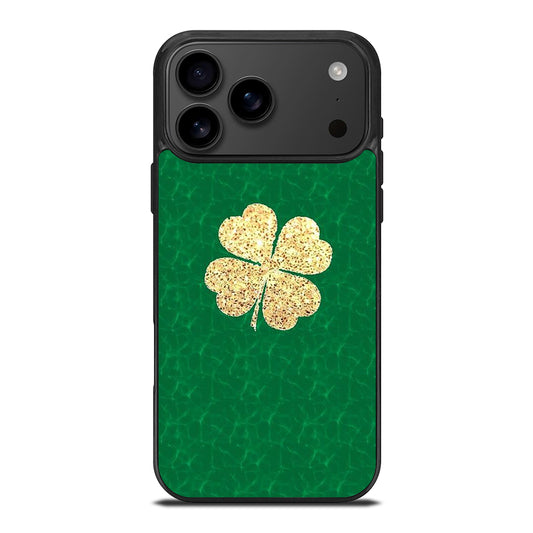 IRISH SHAMROCK CLOVER FLOWER 3 iPhone 17 Pro Max Case Cover