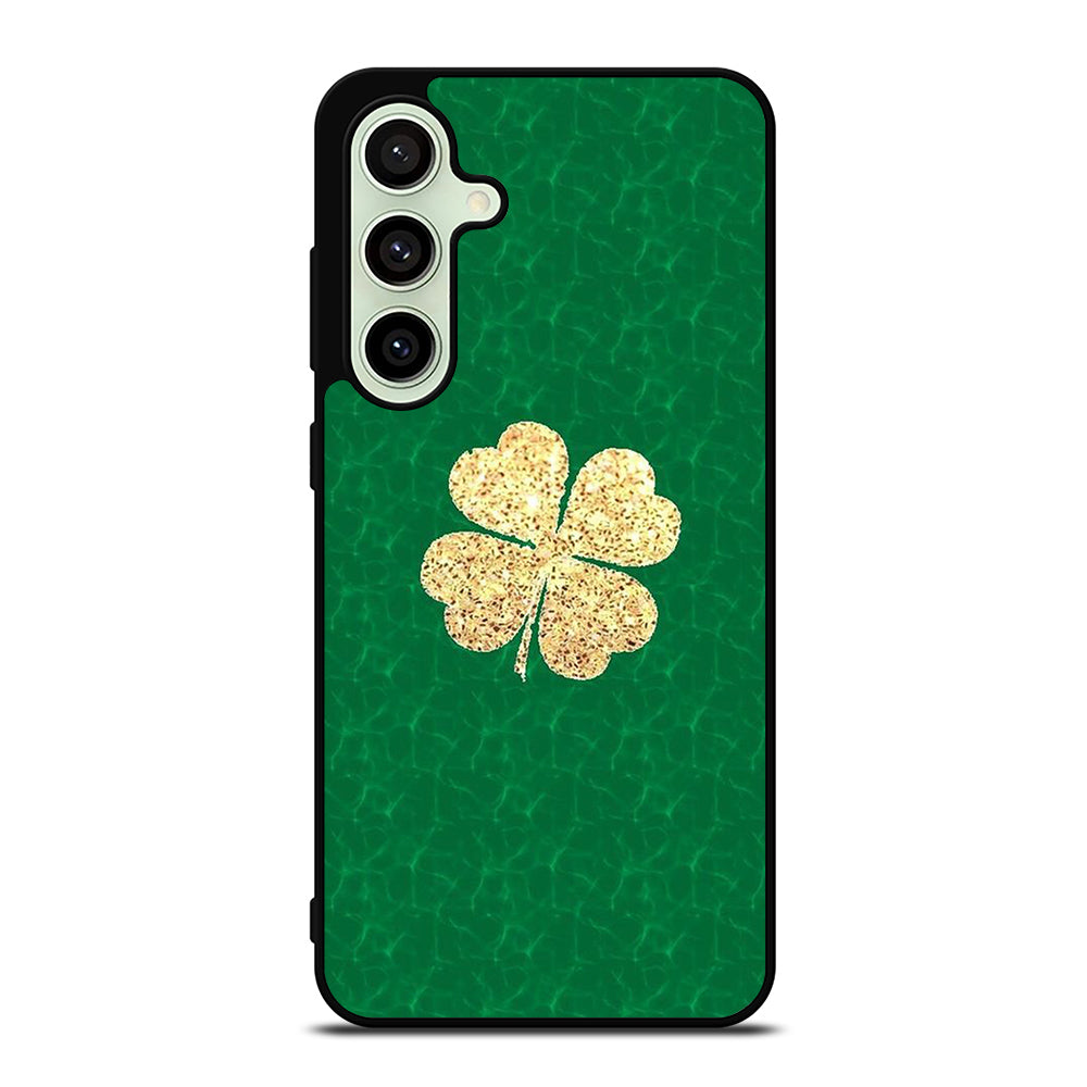IRISH SHAMROCK CLOVER FLOWER 3 Samsung Galaxy S24 FE Case Cover