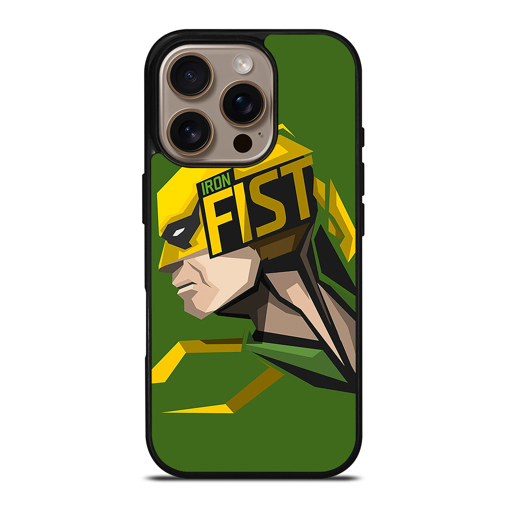 IRON FIST MARVEL CLIPART iPhone 16 Pro Case Cover