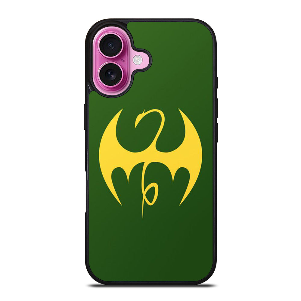 IRON FIST MARVEL LOGO iPhone 16 Plus Case Cover