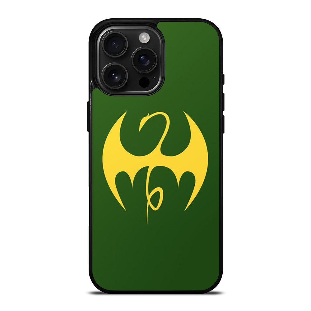 IRON FIST MARVEL LOGO iPhone 16 Pro Max Case Cover