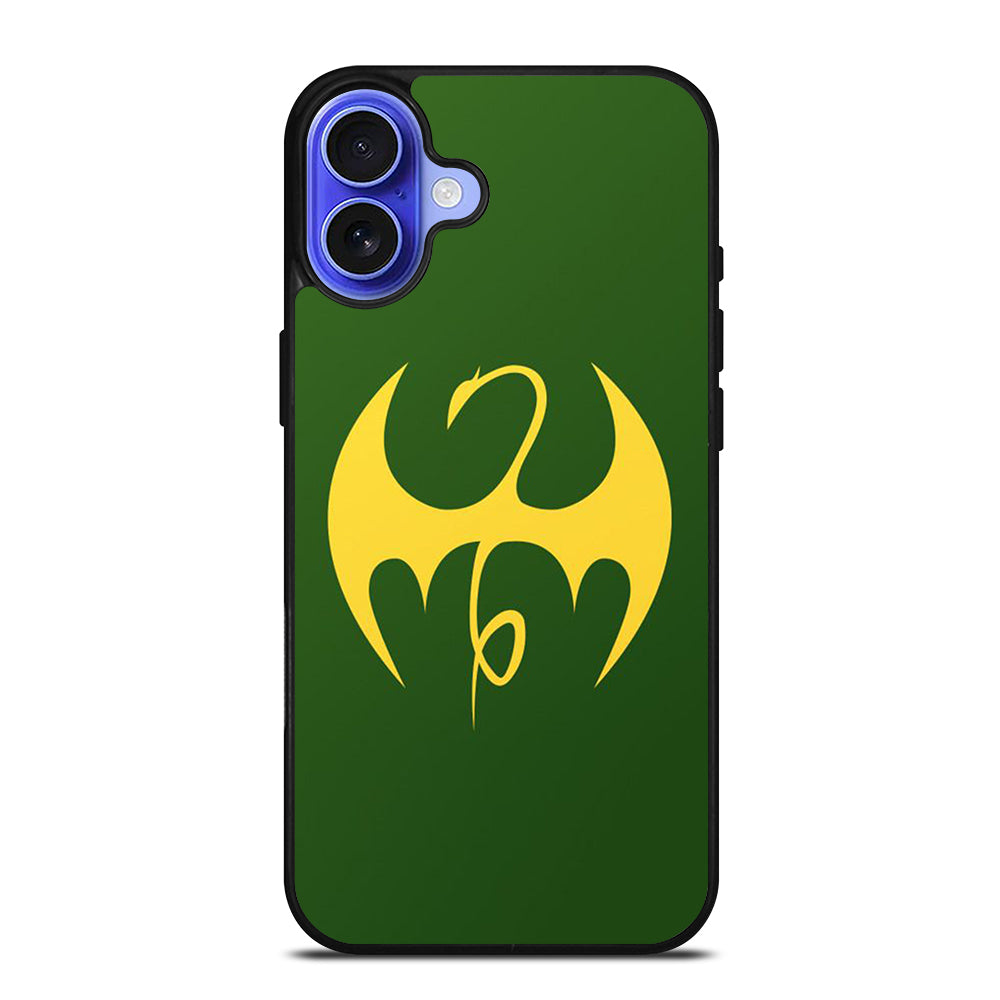 IRON FIST MARVEL LOGO iPhone 16 Case Cover
