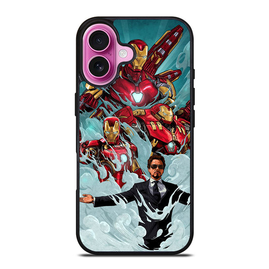 IRON MAN CARTOON 2 iPhone 16 Plus Case Cover