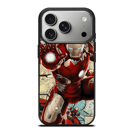 IRON MAN COMIC MARVEL iPhone 17 Pro Case Cover