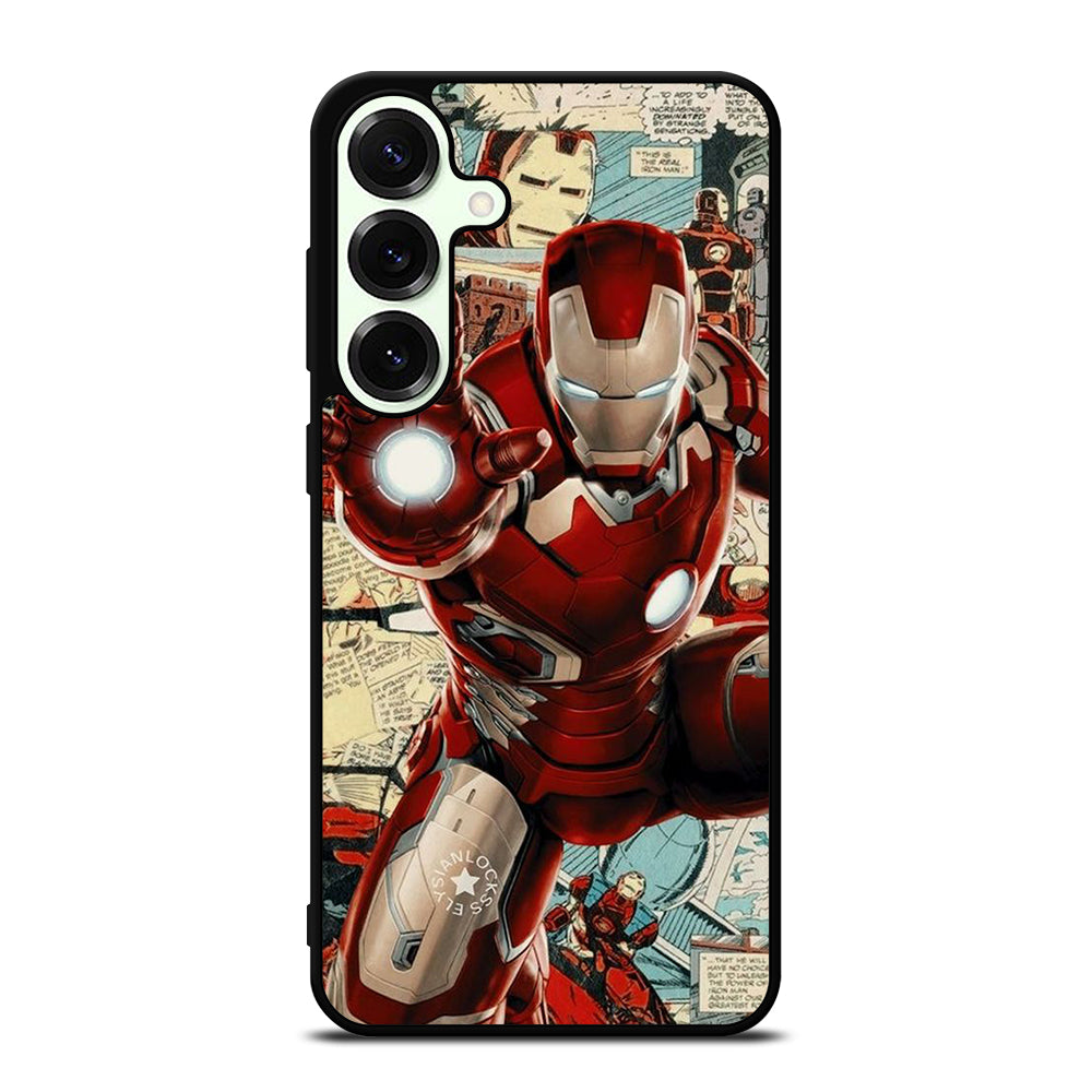 IRON MAN COMIC MARVEL Samsung Galaxy S25 Plus Case Cover