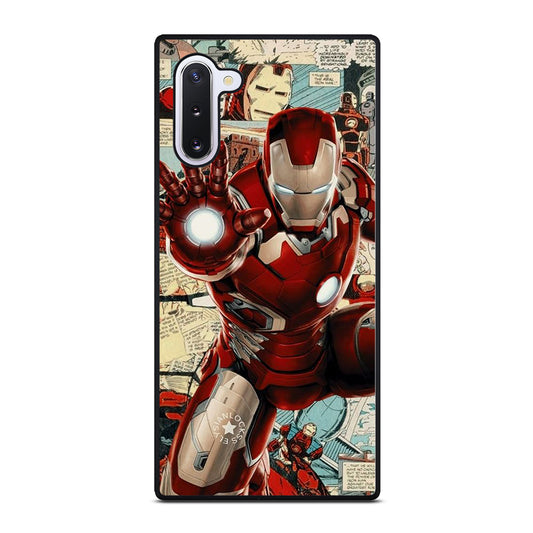 IRON MAN COMIC MARVEL Samsung Galaxy Note 10 Case Cover