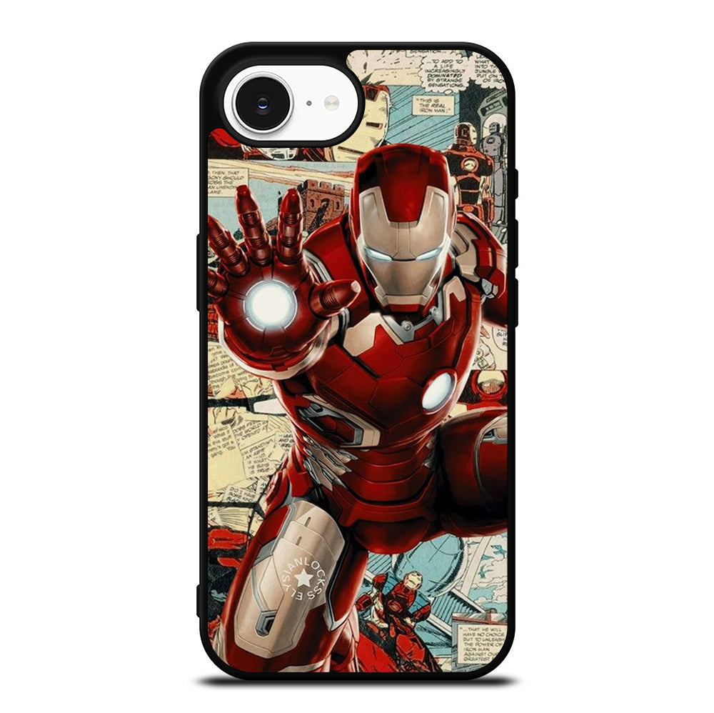 IRON MAN COMIC MARVEL iPhone 16e Case Cover