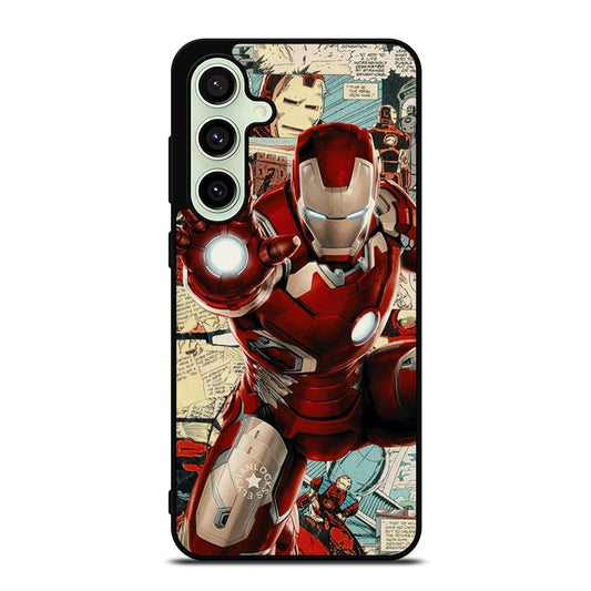 IRON MAN COMIC MARVEL Samsung Galaxy S24 FE Case Cover