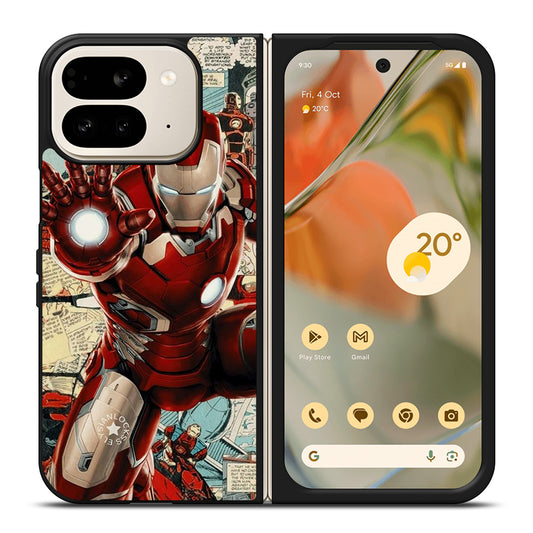 IRON MAN COMIC MARVEL Google Pixel 9 Pro Fold Case Cover