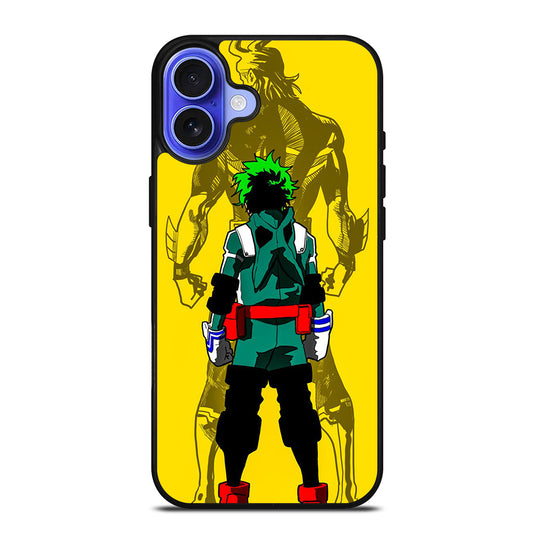 IZUKU MIDORIYA MY HERO ACADEMIA ANIME SERIES iPhone 16 Case Cover