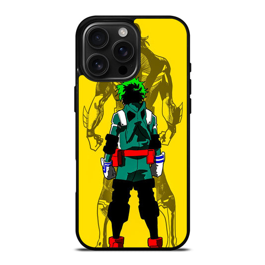 IZUKU MIDORIYA MY HERO ACADEMIA ANIME SERIES iPhone 16 Pro Max Case Cover