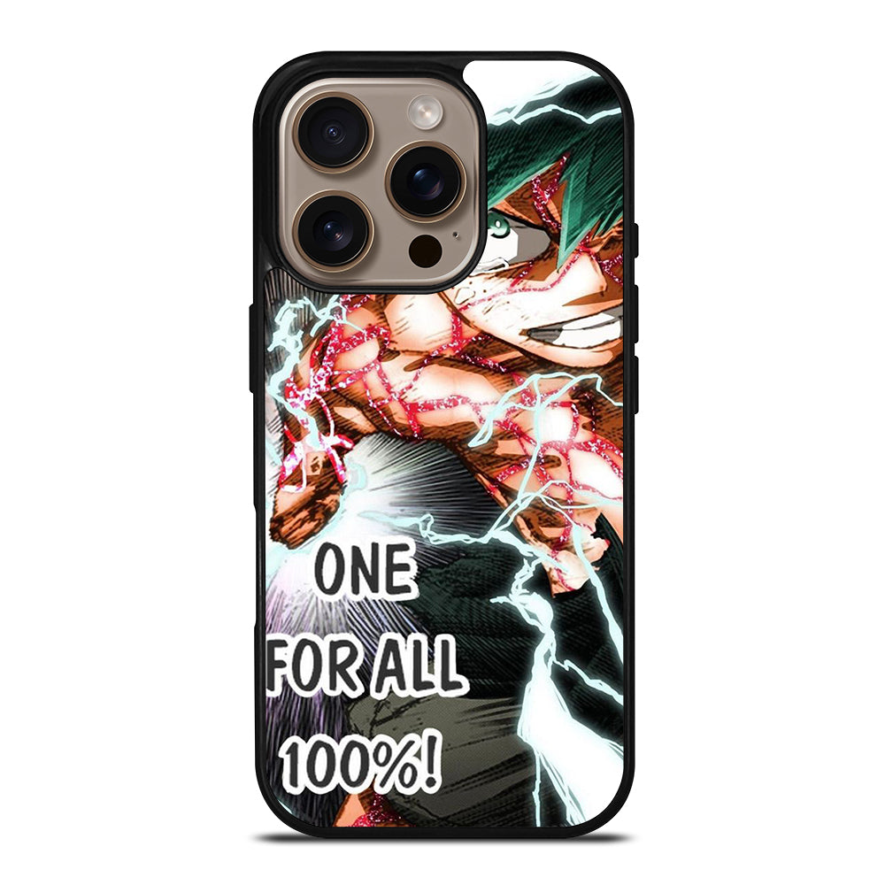IZUKU MIDORIYA MY HERO ACADEMIA ONE FOR ALL iPhone 16 Pro Case Cover