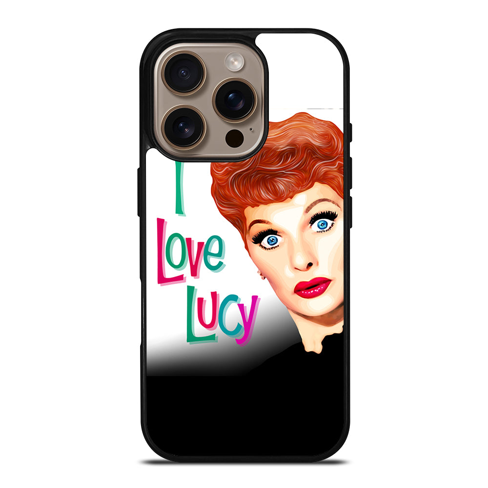 I LOVE LUCY ART iPhone 16 Pro Case Cover