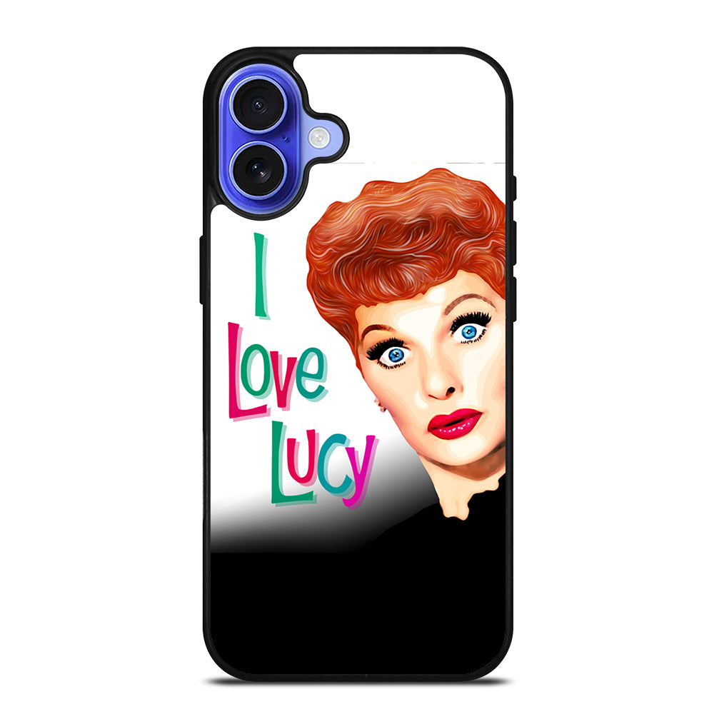 I LOVE LUCY ART iPhone 16 Case Cover