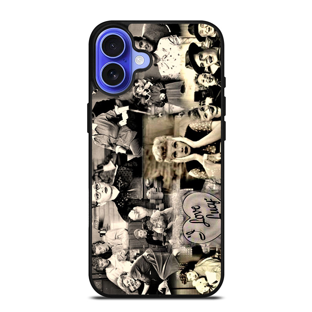 I LOVE LUCY COLLAGE 2 iPhone 16 Case Cover