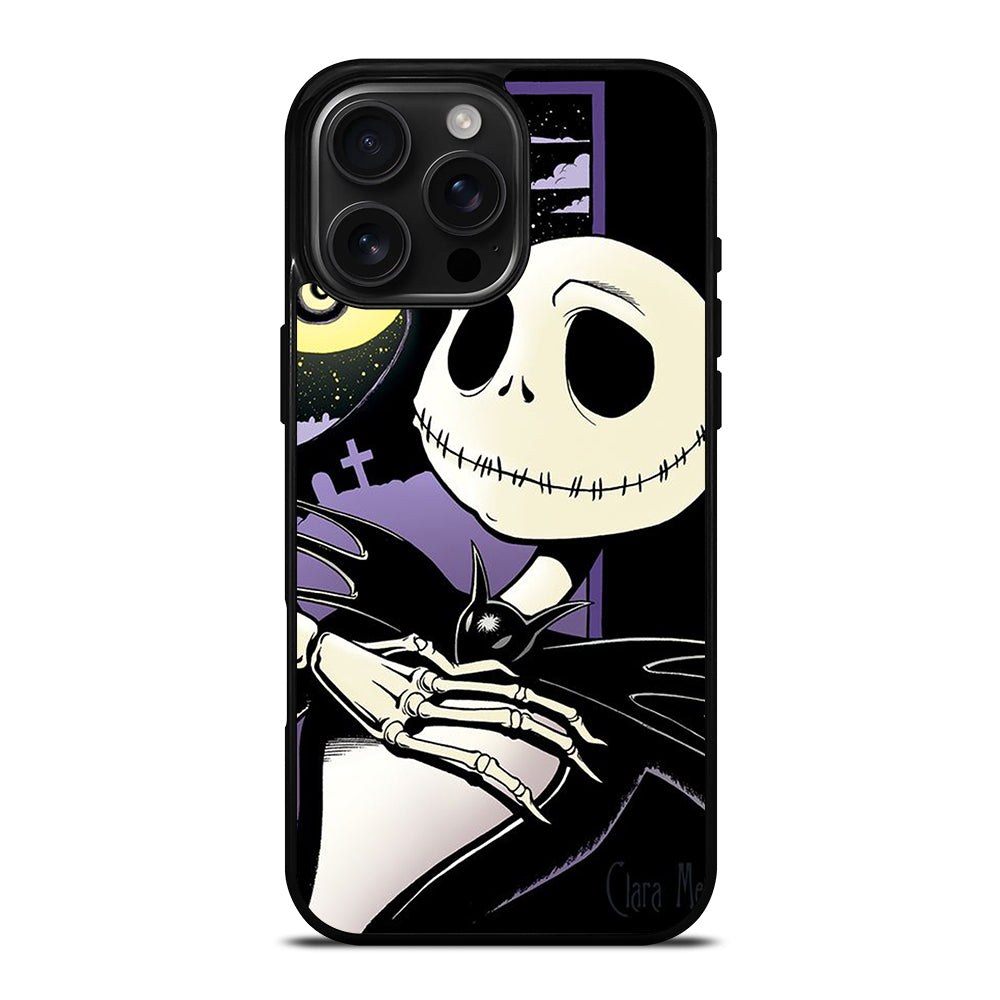 JACK SKELLINGTON NIGHTMARE BEFORE CHRISTMAS CARTOON 2 iPhone 16 Pro Max Case Cover