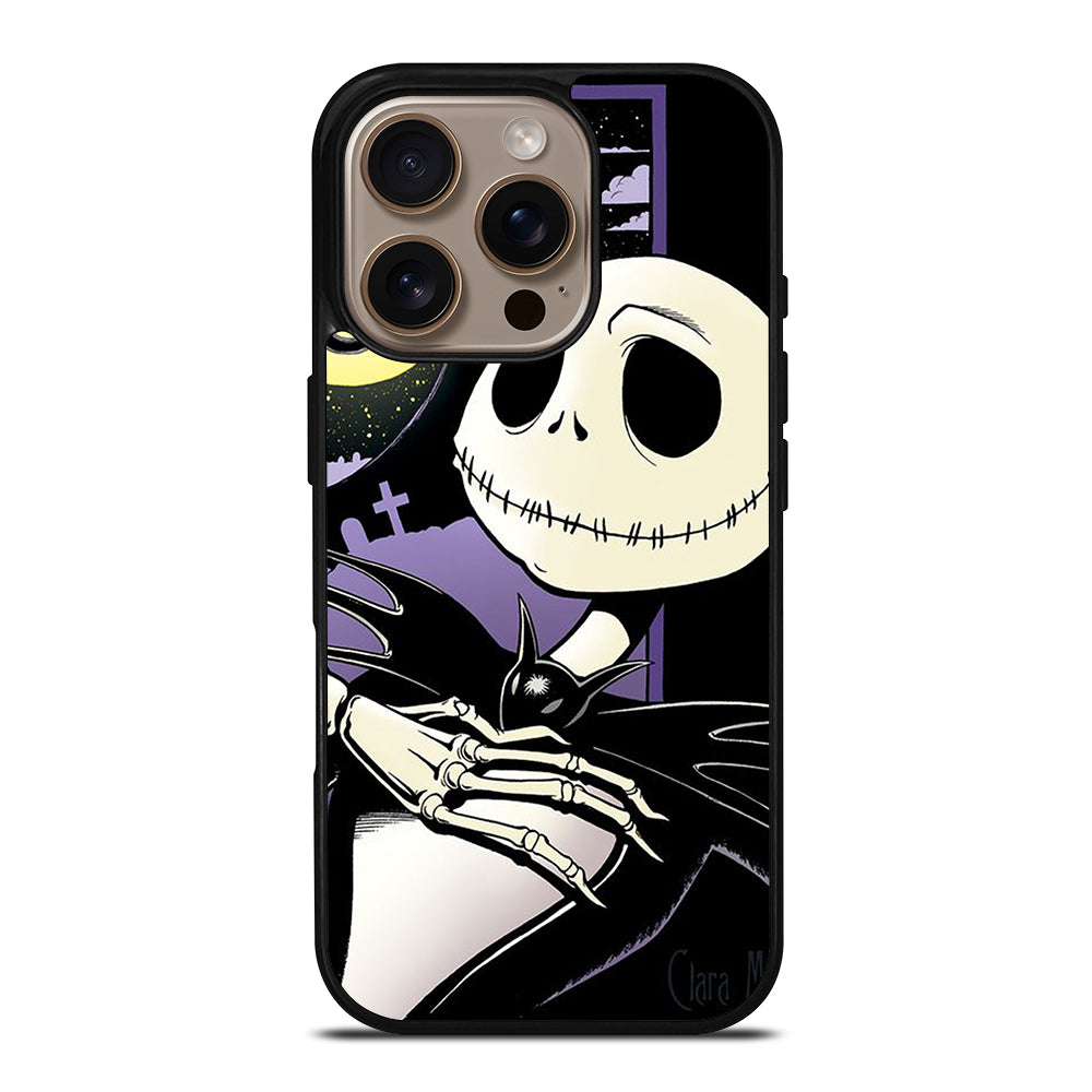 JACK SKELLINGTON NIGHTMARE BEFORE CHRISTMAS CARTOON 2 iPhone 16 Pro Case Cover