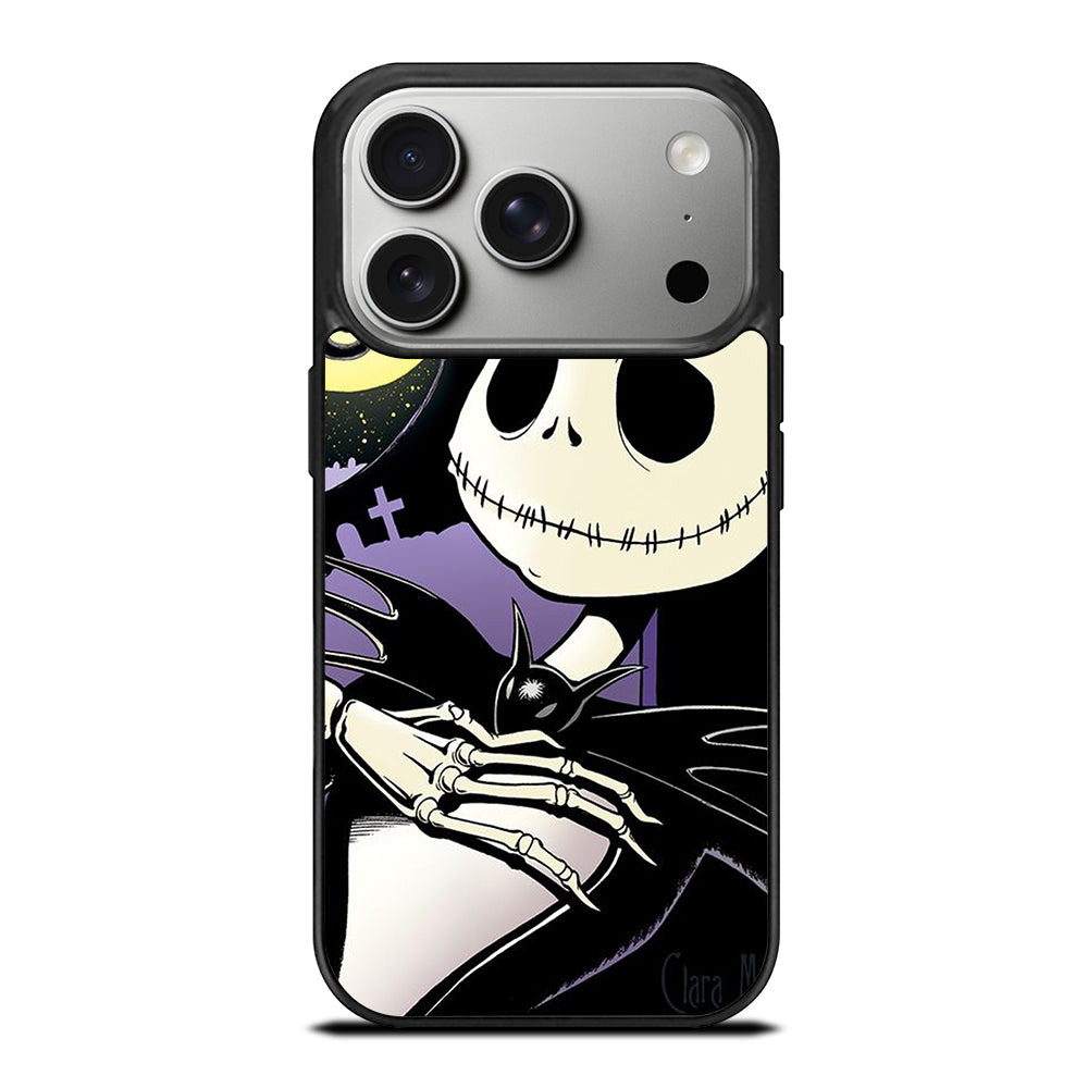 JACK SKELLINGTON NIGHTMARE BEFORE CHRISTMAS CARTOON 2 iPhone 17 Pro Case Cover