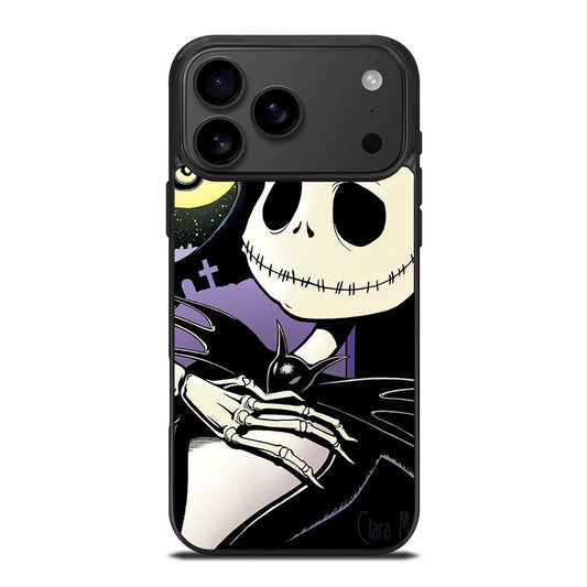 JACK SKELLINGTON NIGHTMARE BEFORE CHRISTMAS CARTOON 2 iPhone 17 Pro Max Case Cover