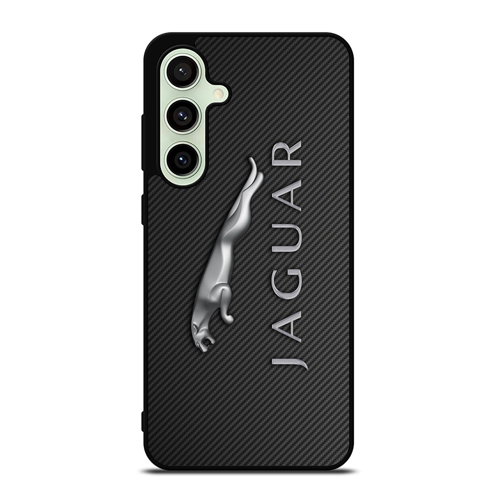 JAGUAR CAR LOGO CARBON Samsung Galaxy S24 FE Case Cover