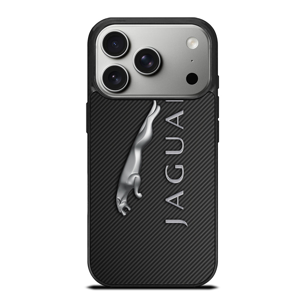 JAGUAR CAR LOGO CARBON iPhone 17 Pro Case Cover