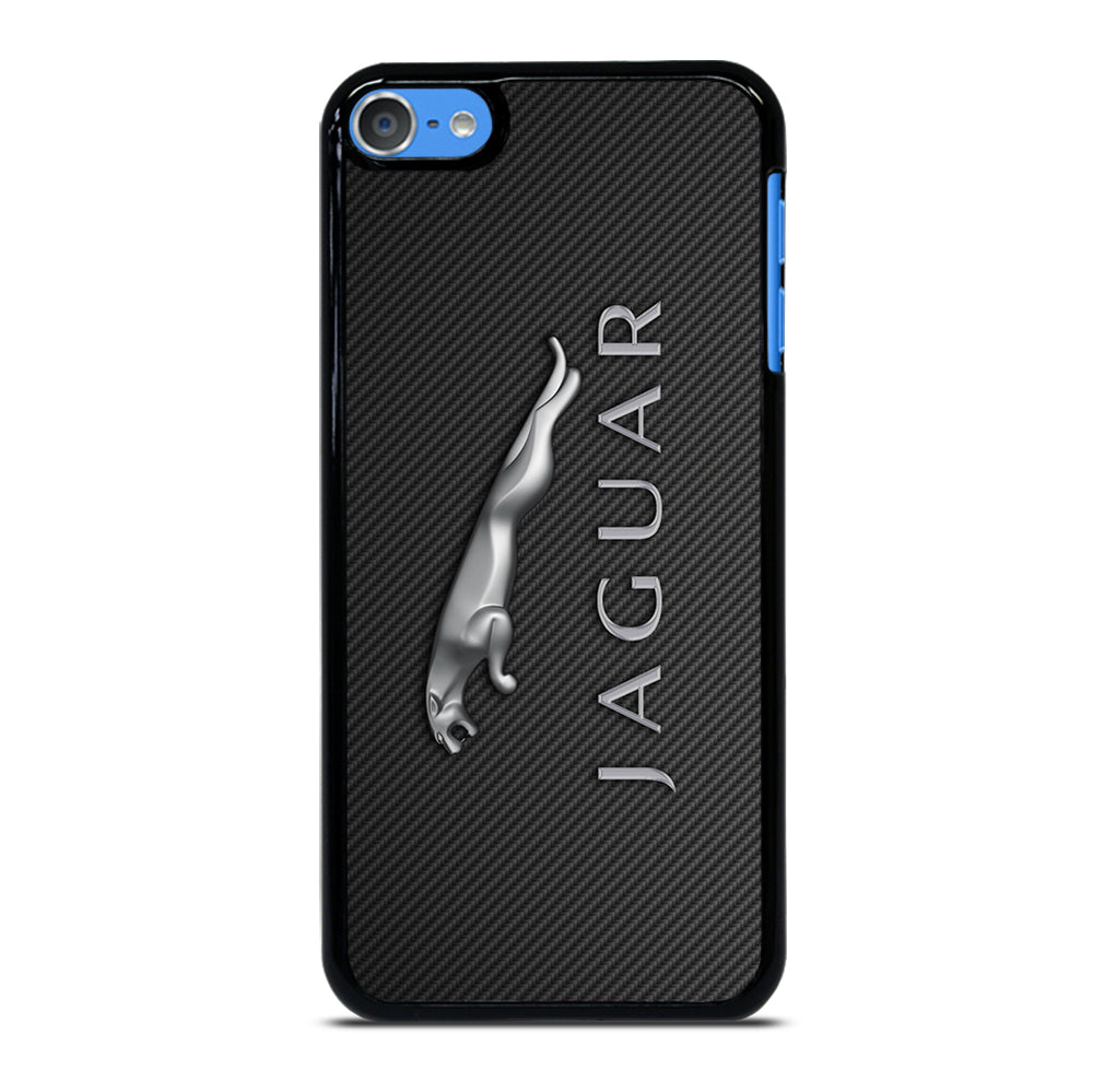 JAGUAR CAR LOGO CARBON iPod Touch 7 Case Cover