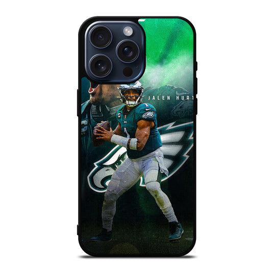 JALEN HURTS PHILADELPHIA EAGLES NFL 1 iPhone 15 Pro Max Case Cover