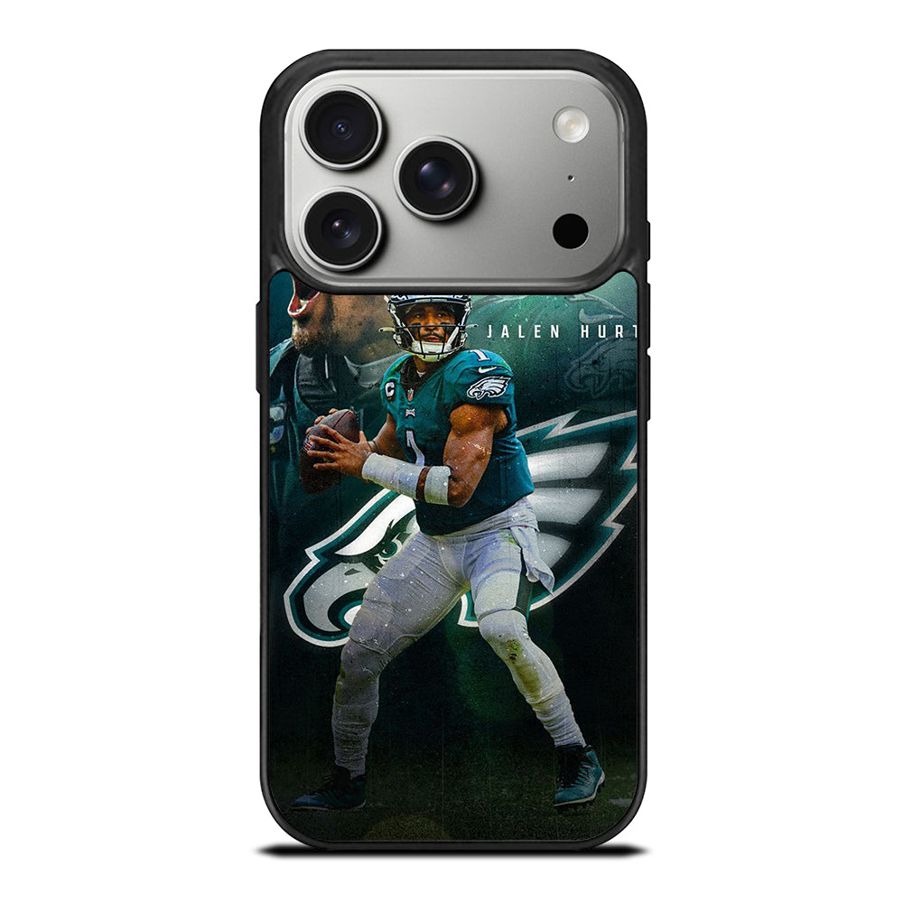 JALEN HURTS PHILADELPHIA EAGLES NFL 1 iPhone 17 Pro Case Cover