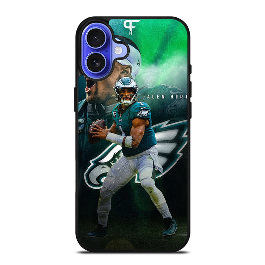 JALEN HURTS PHILADELPHIA EAGLES NFL 1 iPhone 16 Case Cover