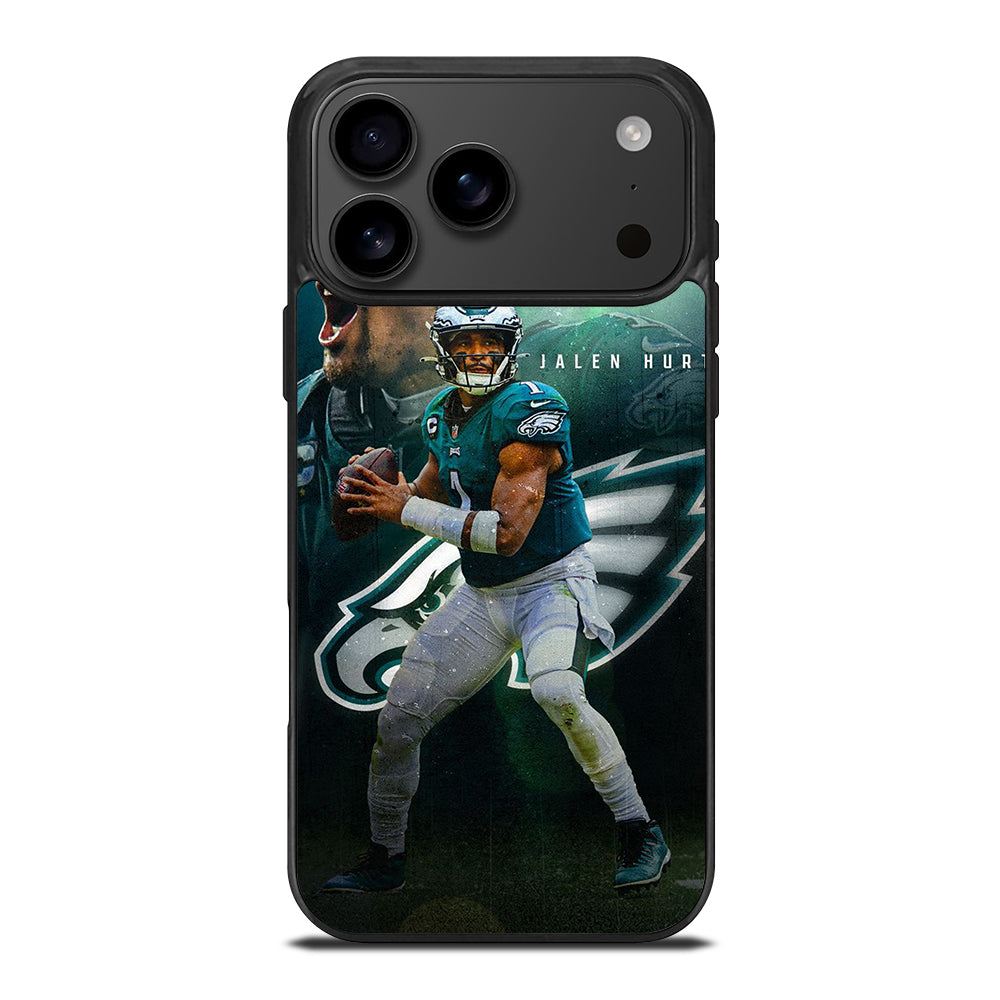 JALEN HURTS PHILADELPHIA EAGLES NFL 1 iPhone 17 Pro Max Case Cover