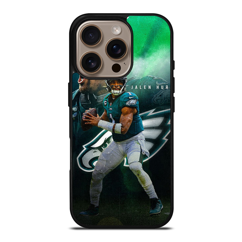 JALEN HURTS PHILADELPHIA EAGLES NFL 1 iPhone 16 Pro Case Cover