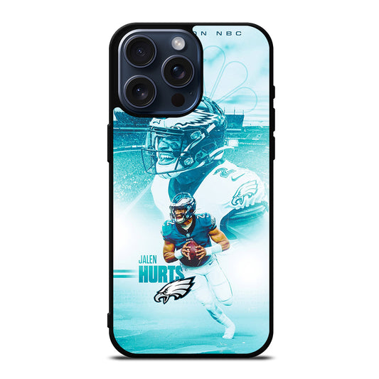 JALEN HURTS PHILADELPHIA EAGLES NFL 2 iPhone 15 Pro Max Case Cover