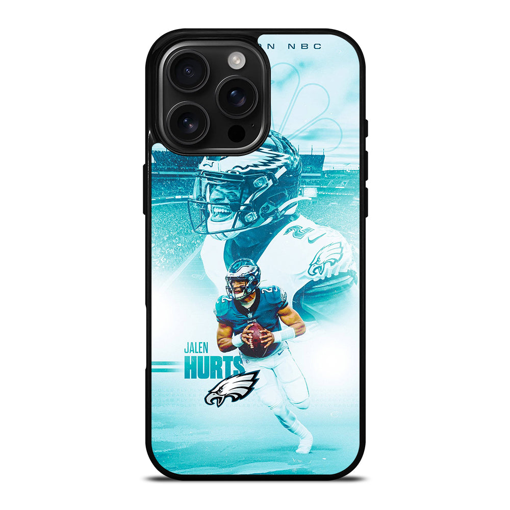 JALEN HURTS PHILADELPHIA EAGLES NFL 2 iPhone 16 Pro Max Case Cover